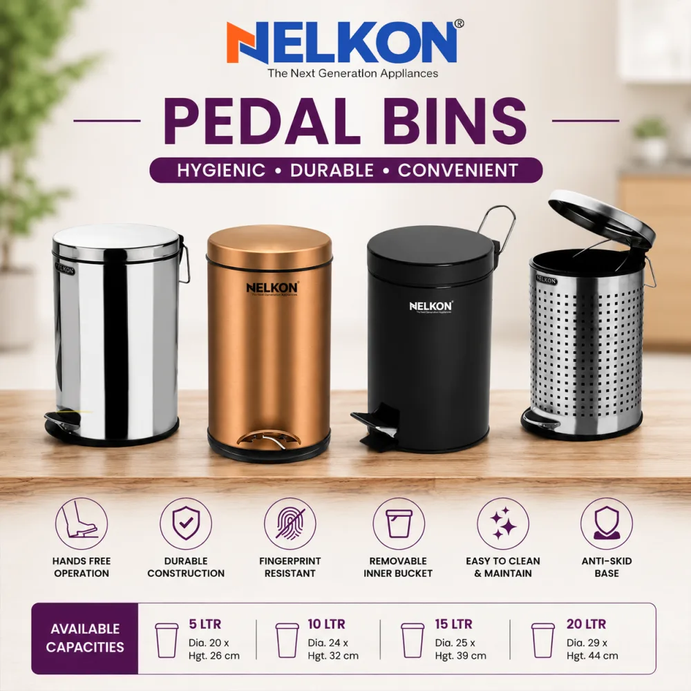 Nelkon Pedal Bins